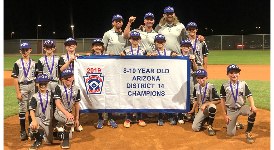 2019 8-10 QCLL District 14 Champions!